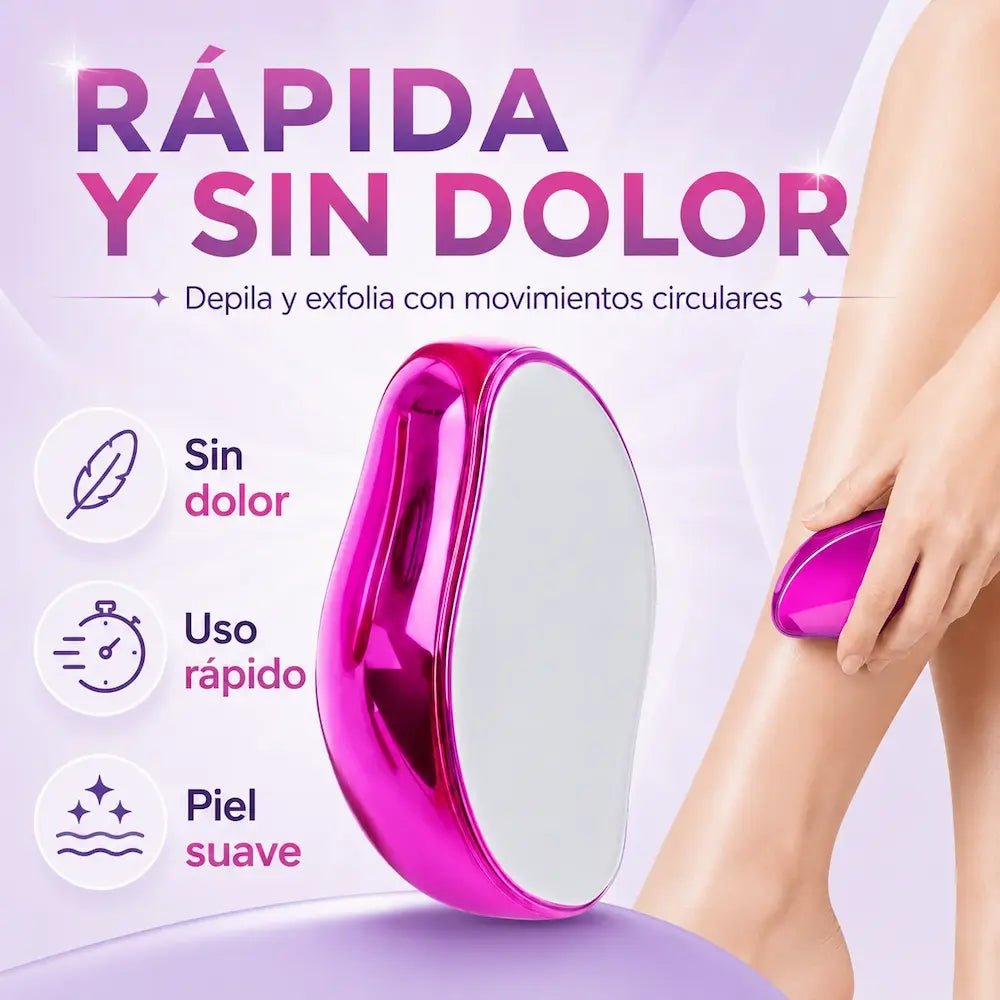 Depiladora indolora - Elimina el vello sin dolor - 1+1 GRATIS