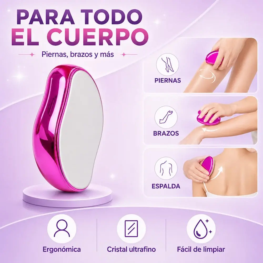 Depiladora indolora - Elimina el vello sin dolor - 1+1 GRATIS